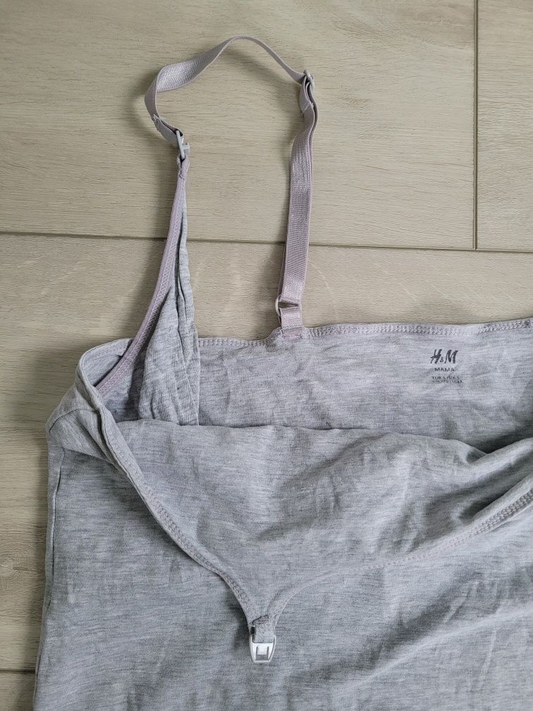 Bluzka ciążowa do karmienia H&M MAMA rozm. L