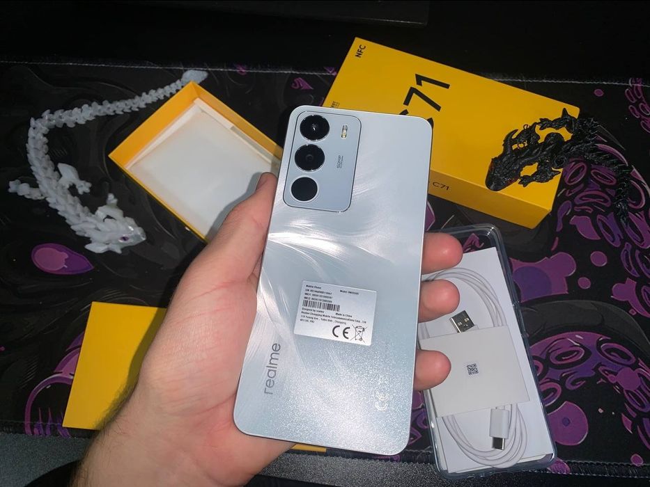Realme C71 8/256Gb NFC White Swan Новий