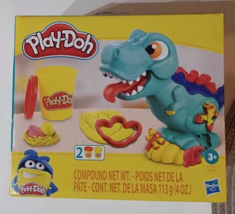 Nowy zestaw Hasbro Play-Doh Mini T-Rex Dinozaur F1337