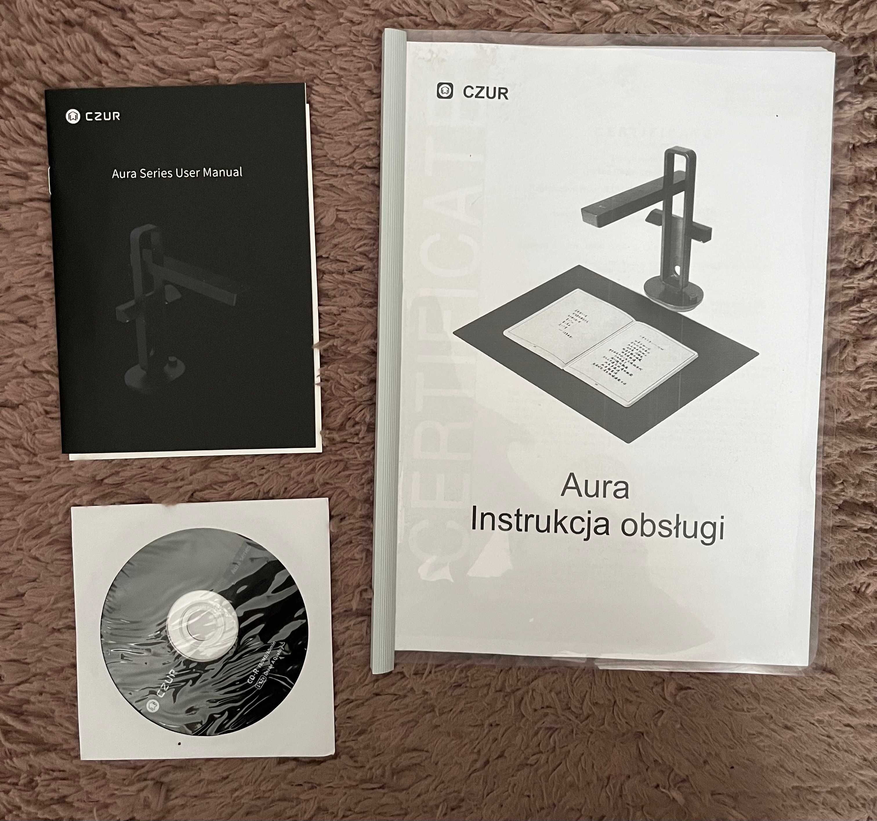 skaner pionowy CZUR AURA X PRO