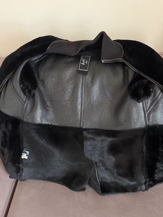 Натуральна куртка, шуба, бомбер Anvi Style