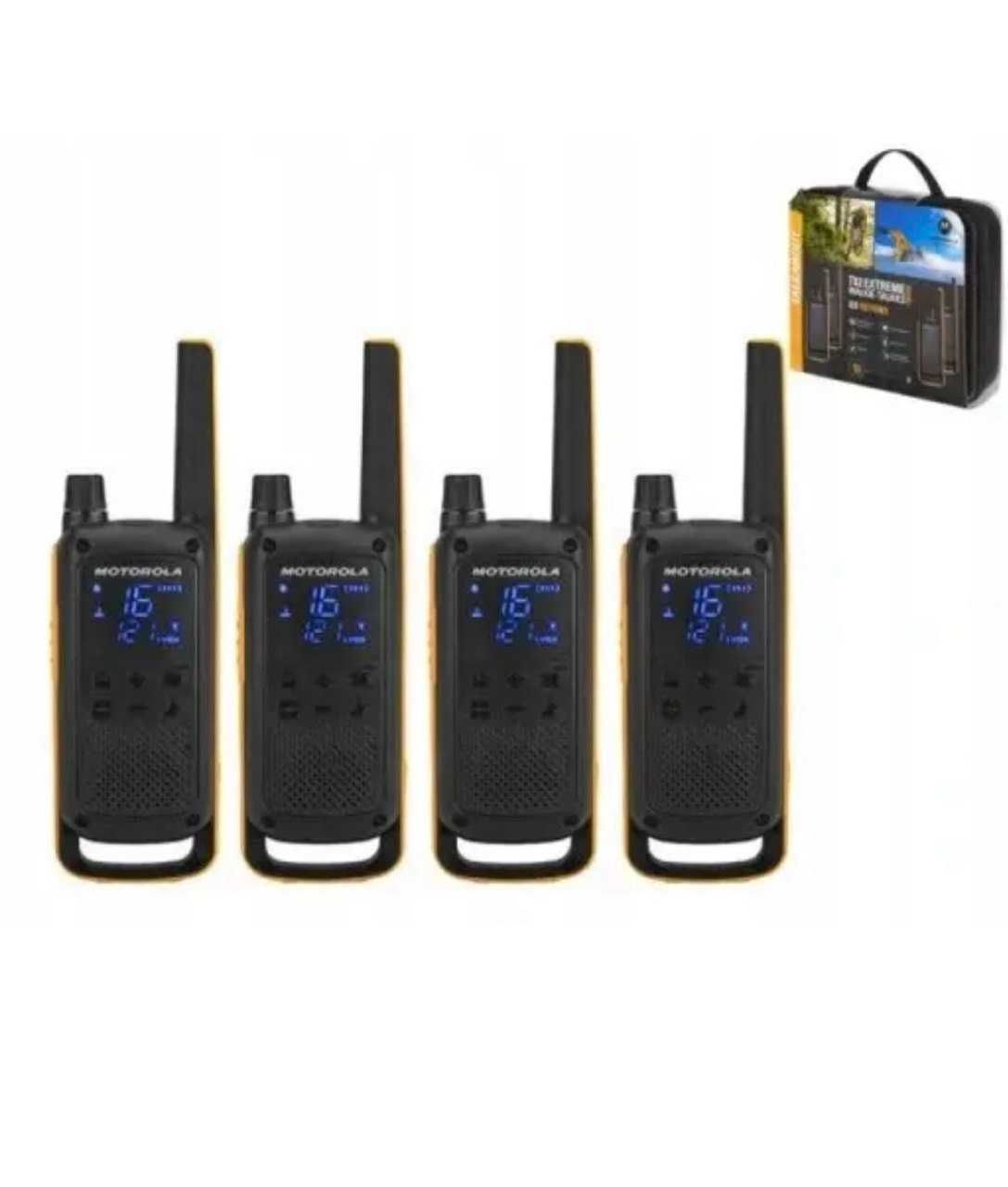 Рація "Motorola TALKABOUT T82"
Комплект 4 штуки