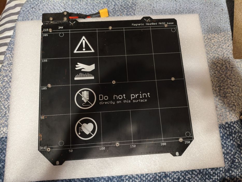 Prusa mk52 стол нагревательный