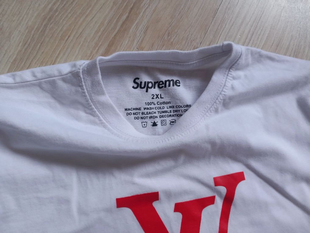 Louis vuitton supreme xs damska bluzka