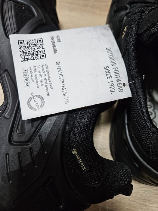 Тактичні кросівки /поліції LOWA Zephyr gore tex