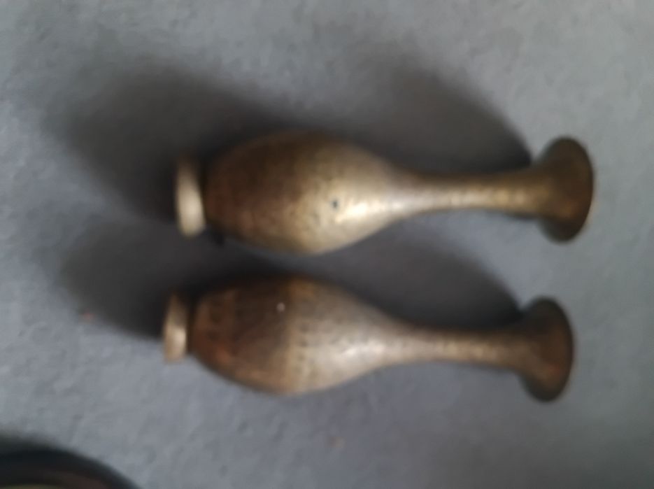 Wazony  2 sztuki mosiądz