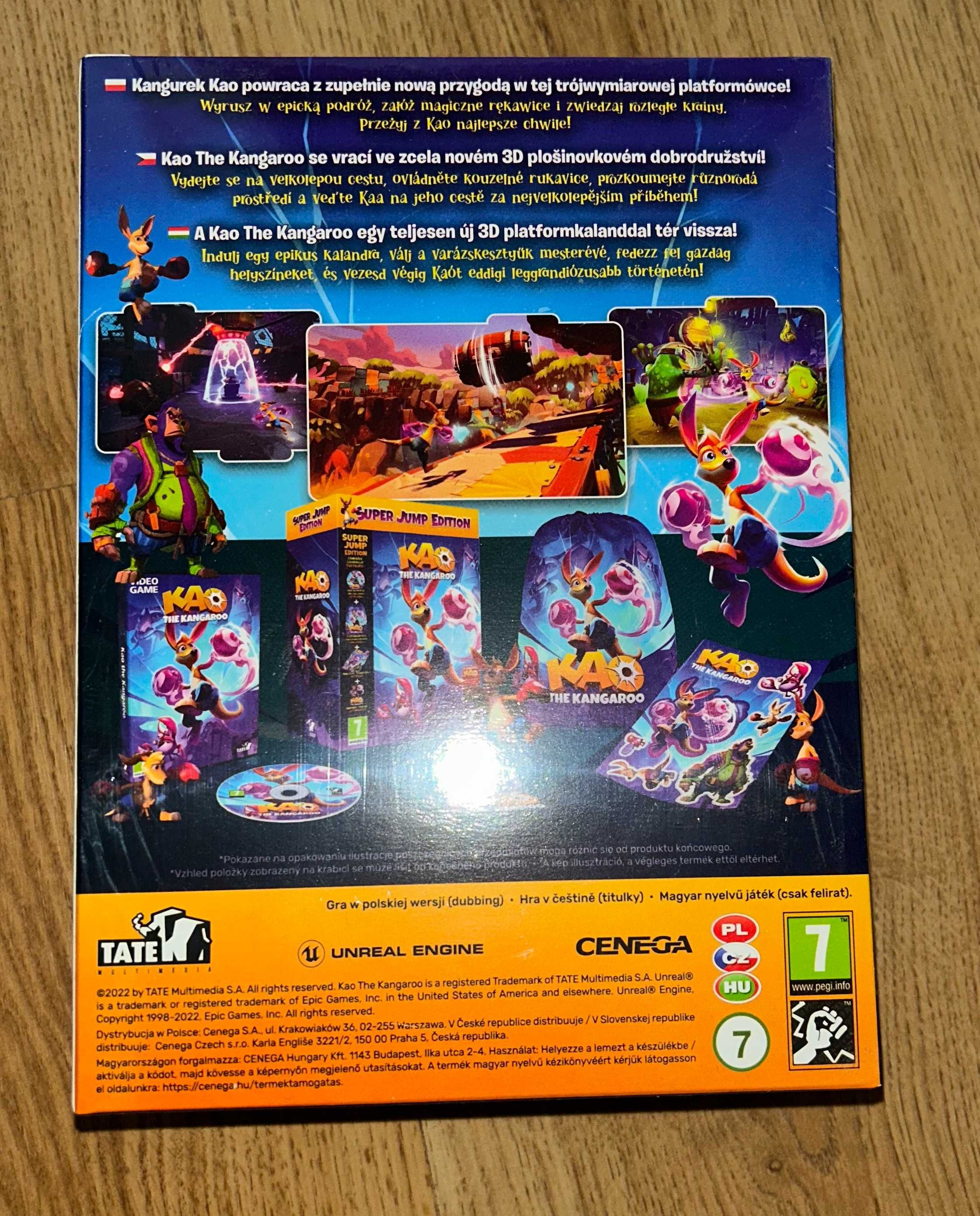 KAO The Kangaroo Super Jump Edition BIG BOX PL nowa folia