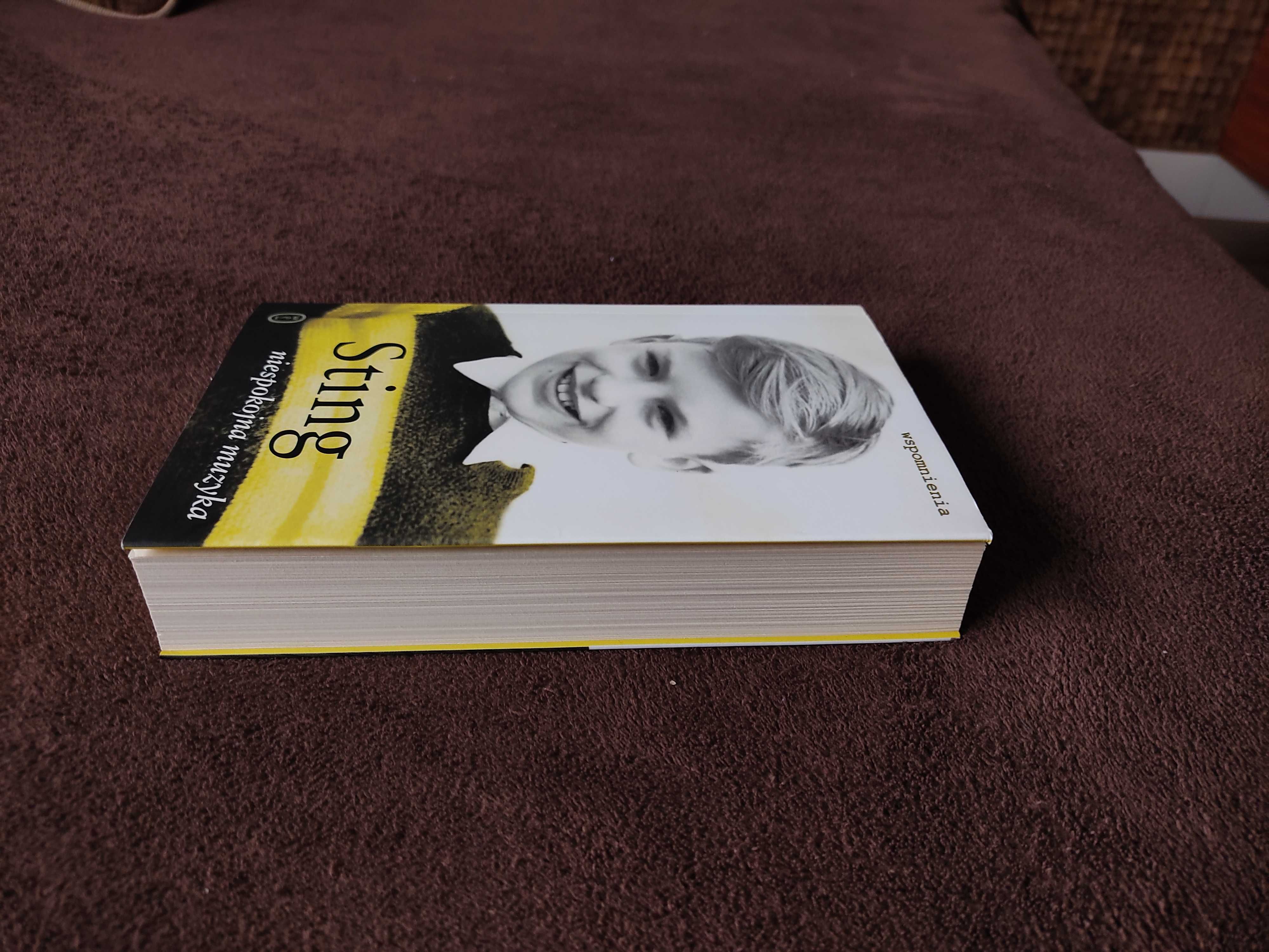 "Niespokojna muzyka" autobiografia Stinga [Gordon Matthew Sumner] nowa