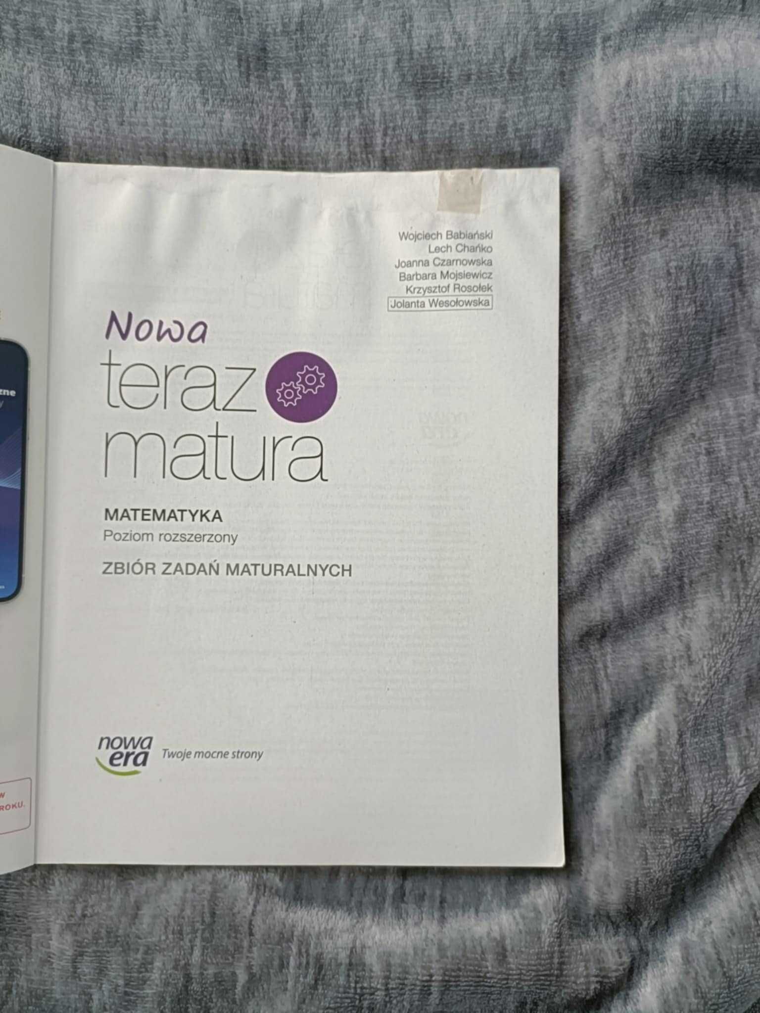 Zbiór zadań maturalnych matematyka poziom rozszerzony Nowa Era