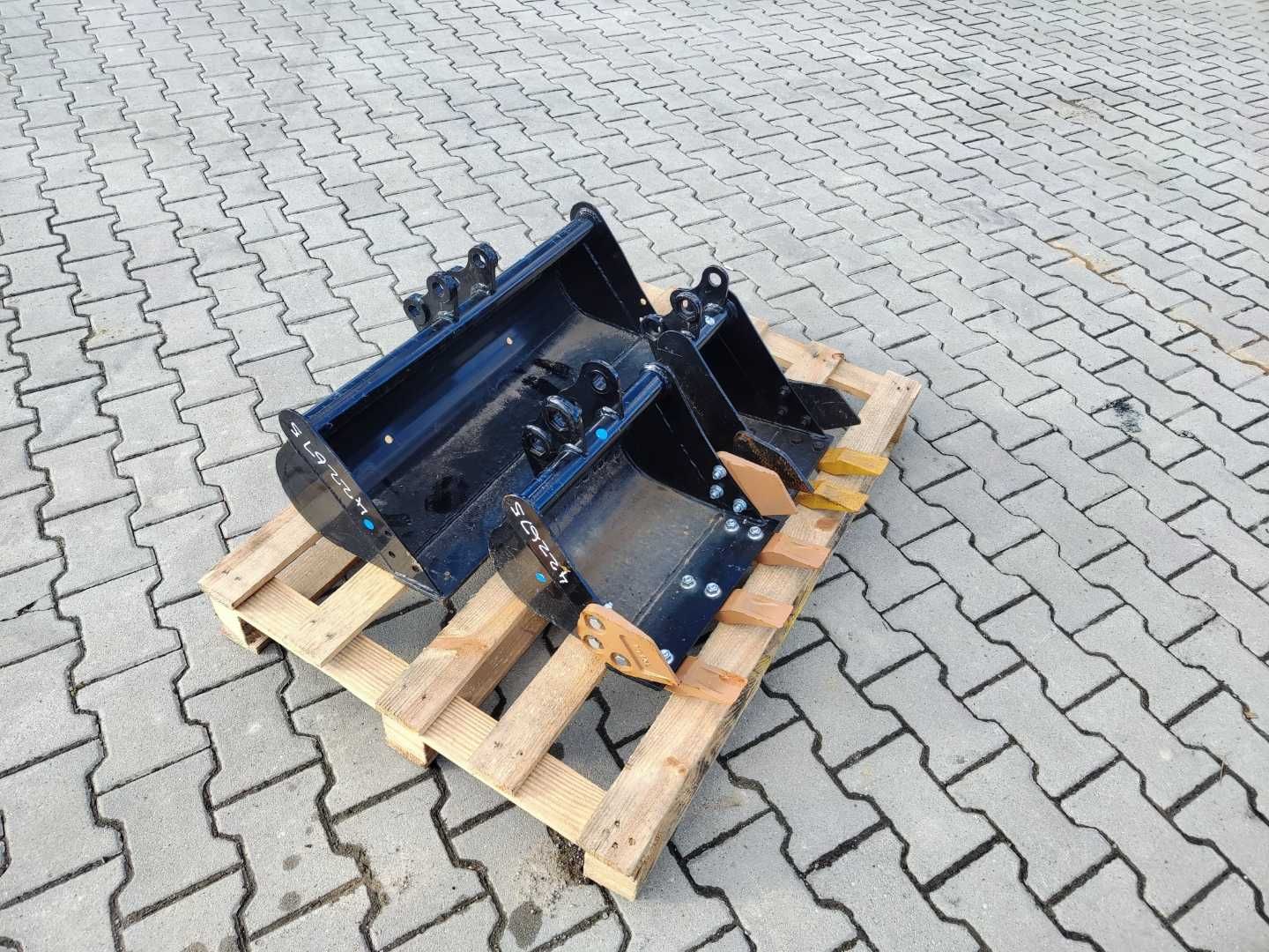 ŁYŻKA ŁYŻKI DO Minikoparki, koparki, zestaw 80 20 40 JCB CAT KUBOTA