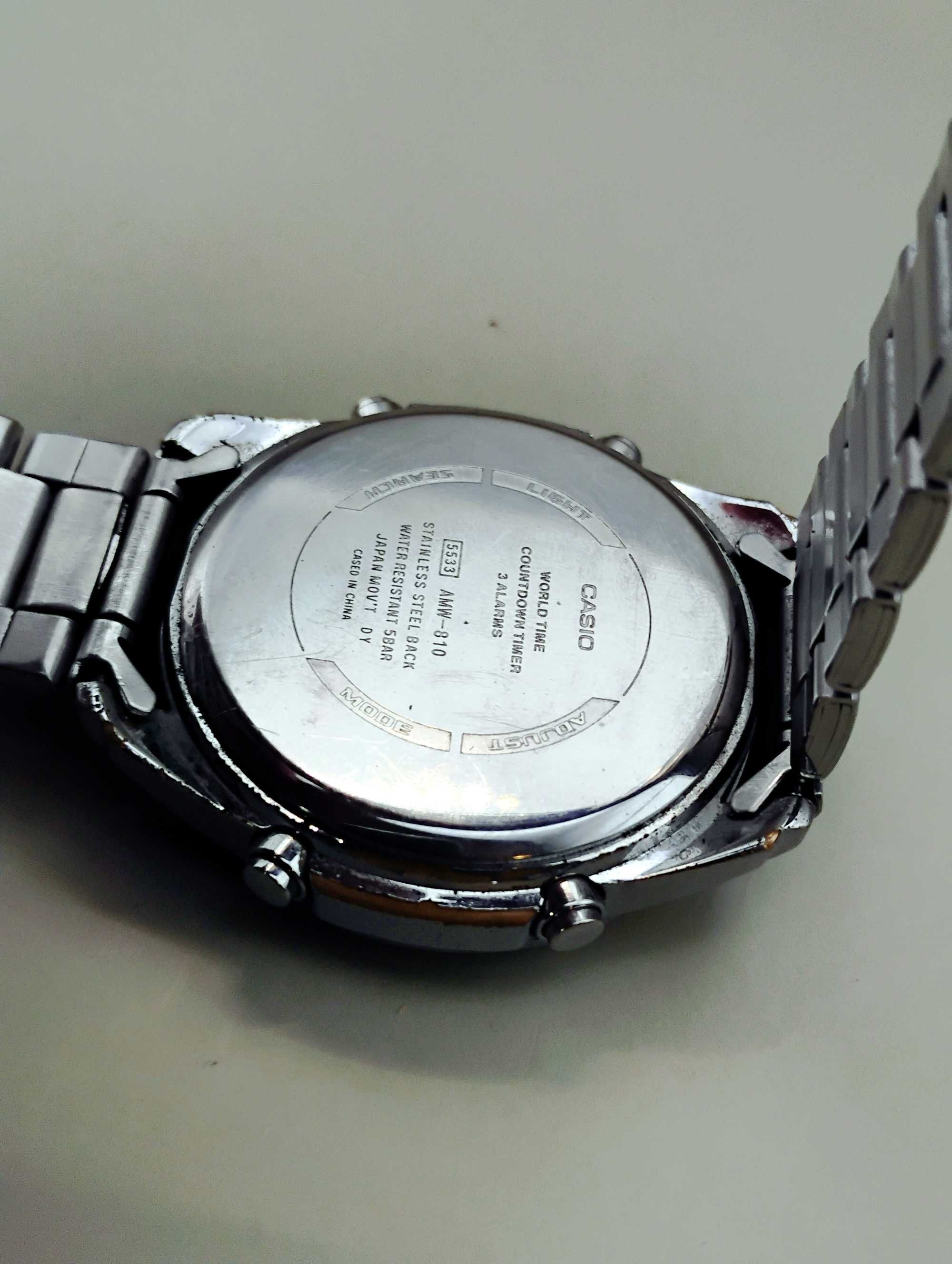 CASIO  Edifice Illuminator WORLD TIME męski zegarek