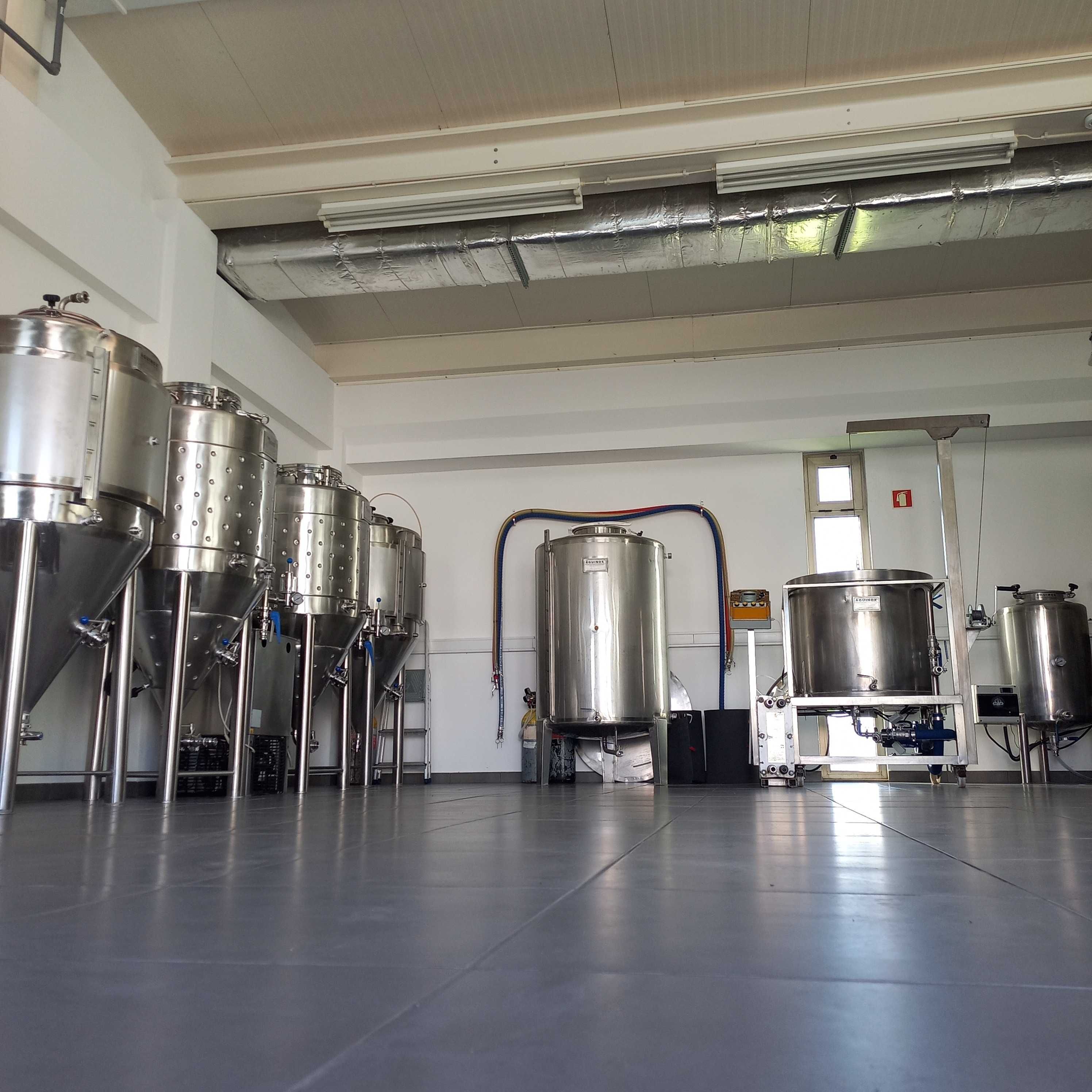 Equipamento para produção de cerveja artesanal - Fábrica completa