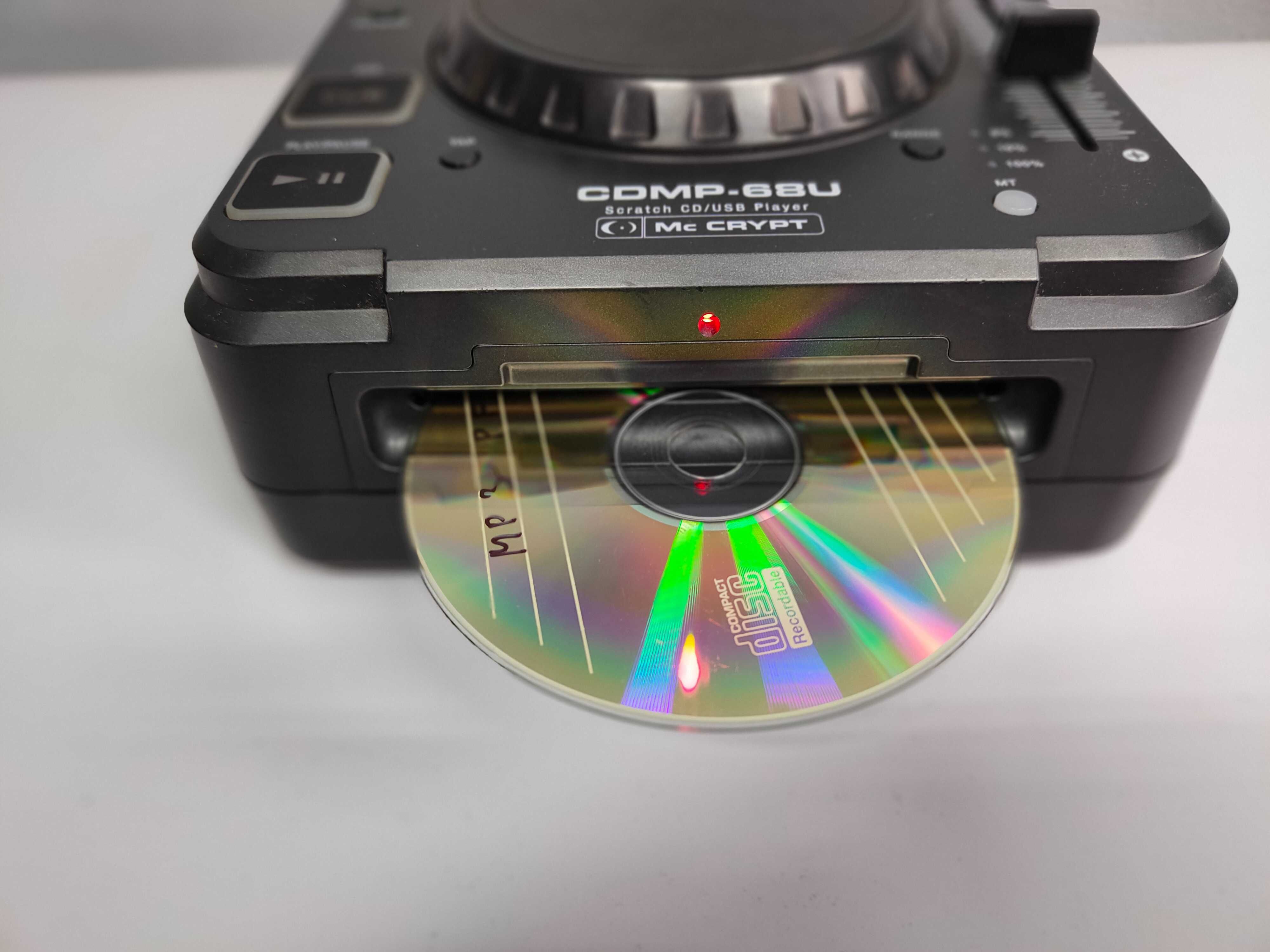 CDMP-68U Scratch CD USB Player Mc CRYPT MP3