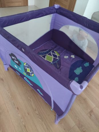 Kojec łóżeczko turystyczne Baby design fioletowy