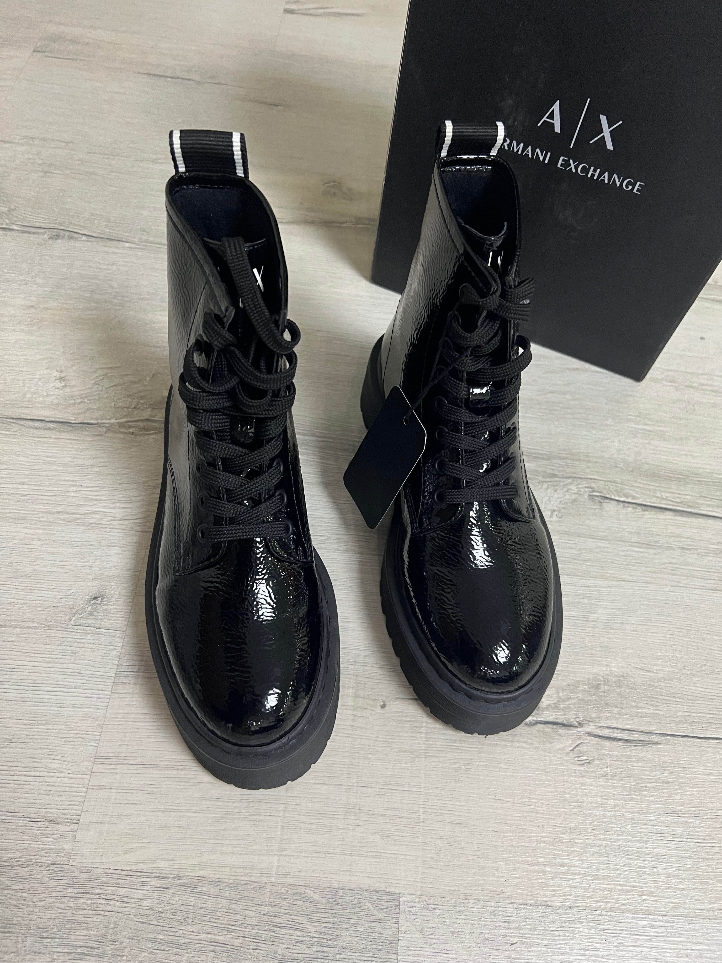 Ботинки Armani Exchange р. 39 Черевики Emporio AX EA7 Нові Оригінал