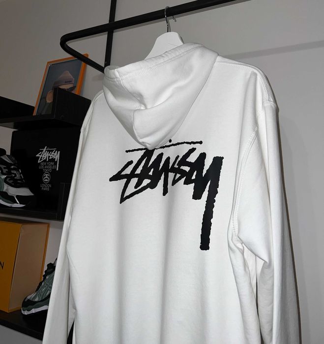 Худі Stussy (білого кольору)