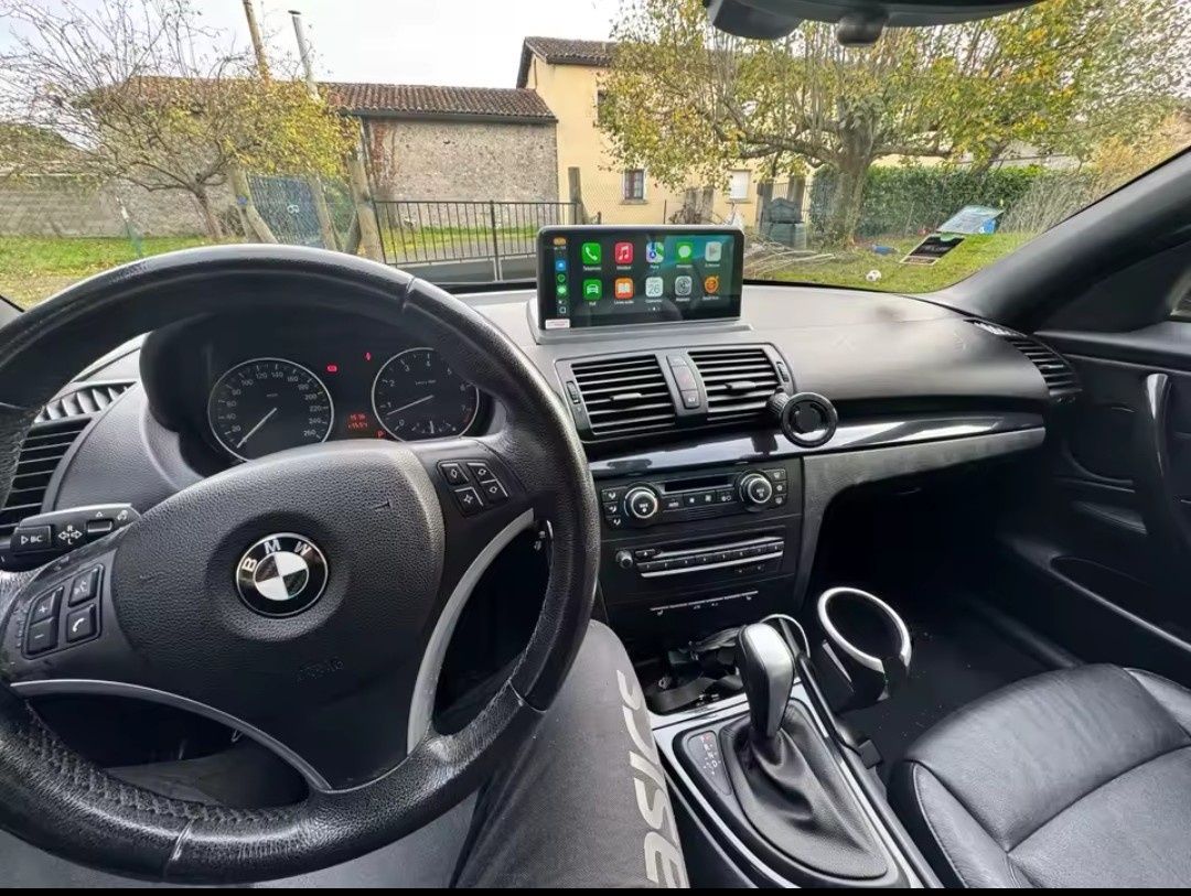 Tela Android 13 com GPS BMW E81 E82 E87 E88 + Idrive incluido