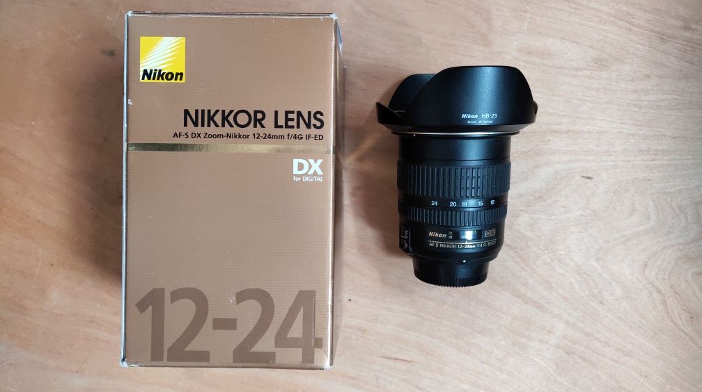 Объектив Nikon AF-S

12-24mm f/4 ED-IF DX