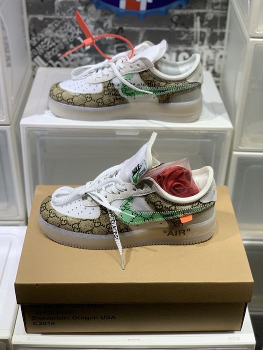 Nike Air Force x Gucci Кроссовки мужские женские унисекс