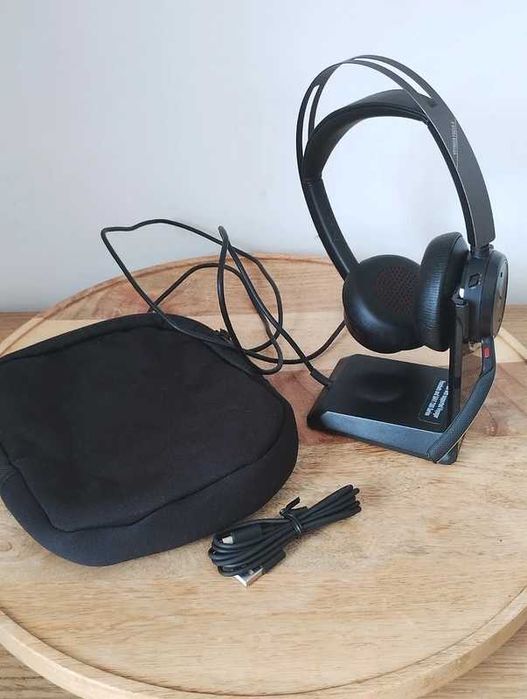Słuchawki bezprzewodowe HP Poly Voyager Focus Headset + Adapter