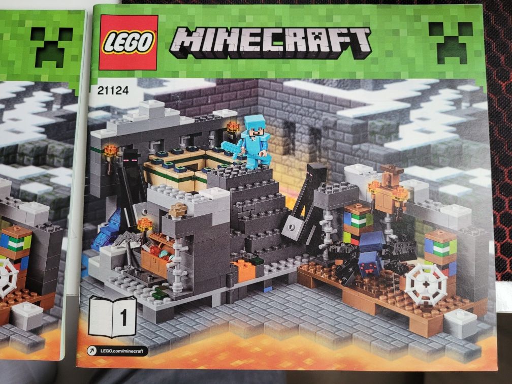 Lego 21124 Minecraft portal plus Gratis
