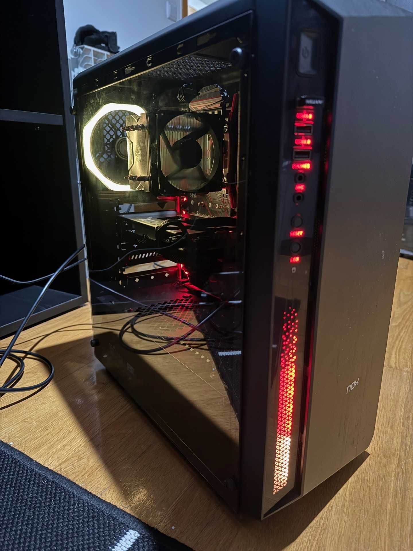 Computador Gaming i5 9600k 16gb DDR4 RX580 8GB