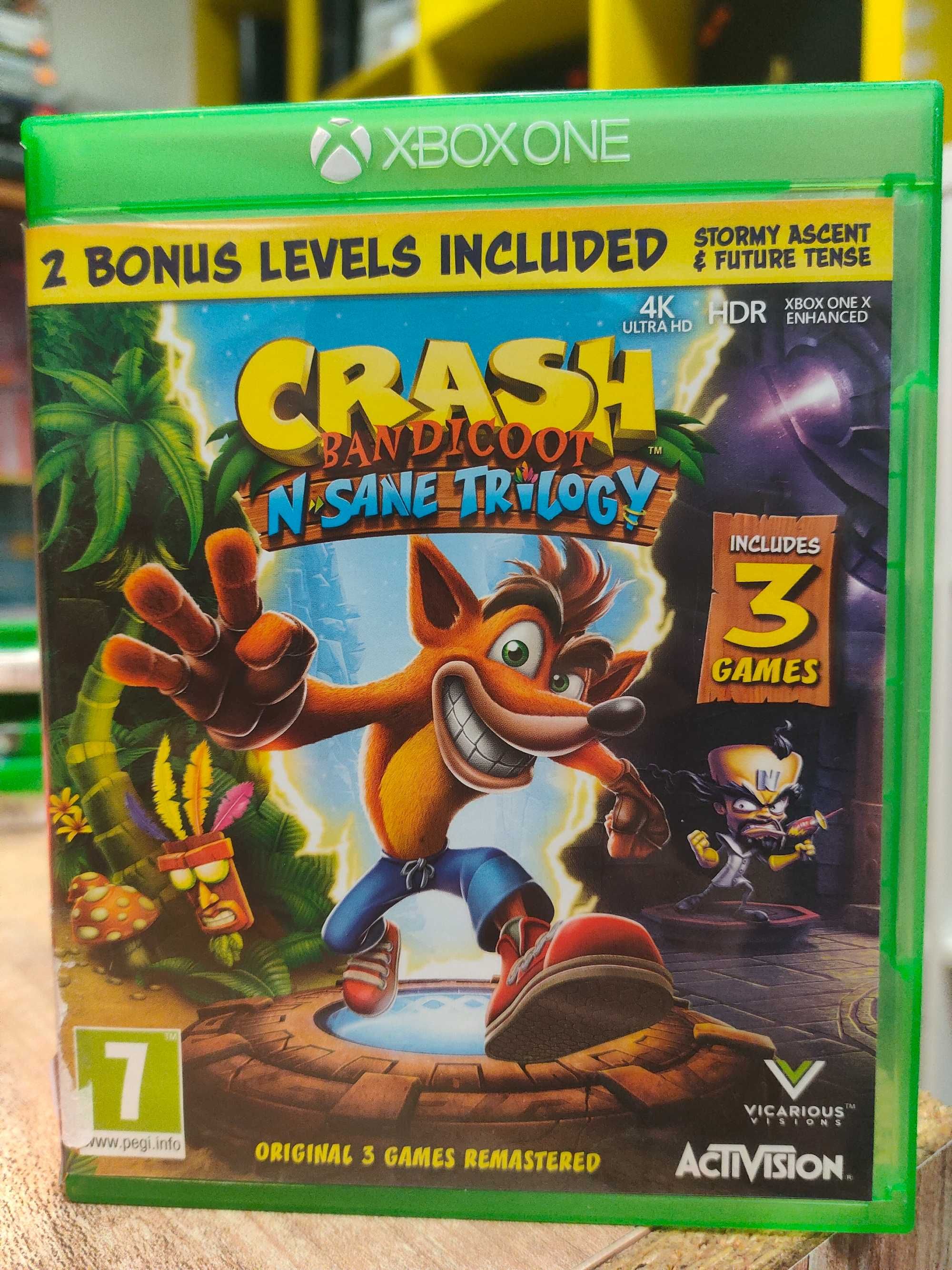 Crash Bandicoot N. Sane Trilogy XBOX ONE Sklep/Wysyłka/Wymiana