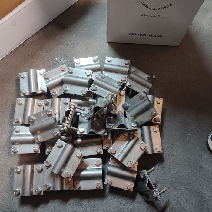 Złącze złącza krzyżowe uziom uziemienie bednarka odgrom odgromienie