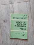 książka "Odprawa posłów greckich"