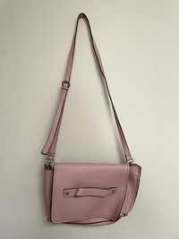 Różowa torebka Zara
