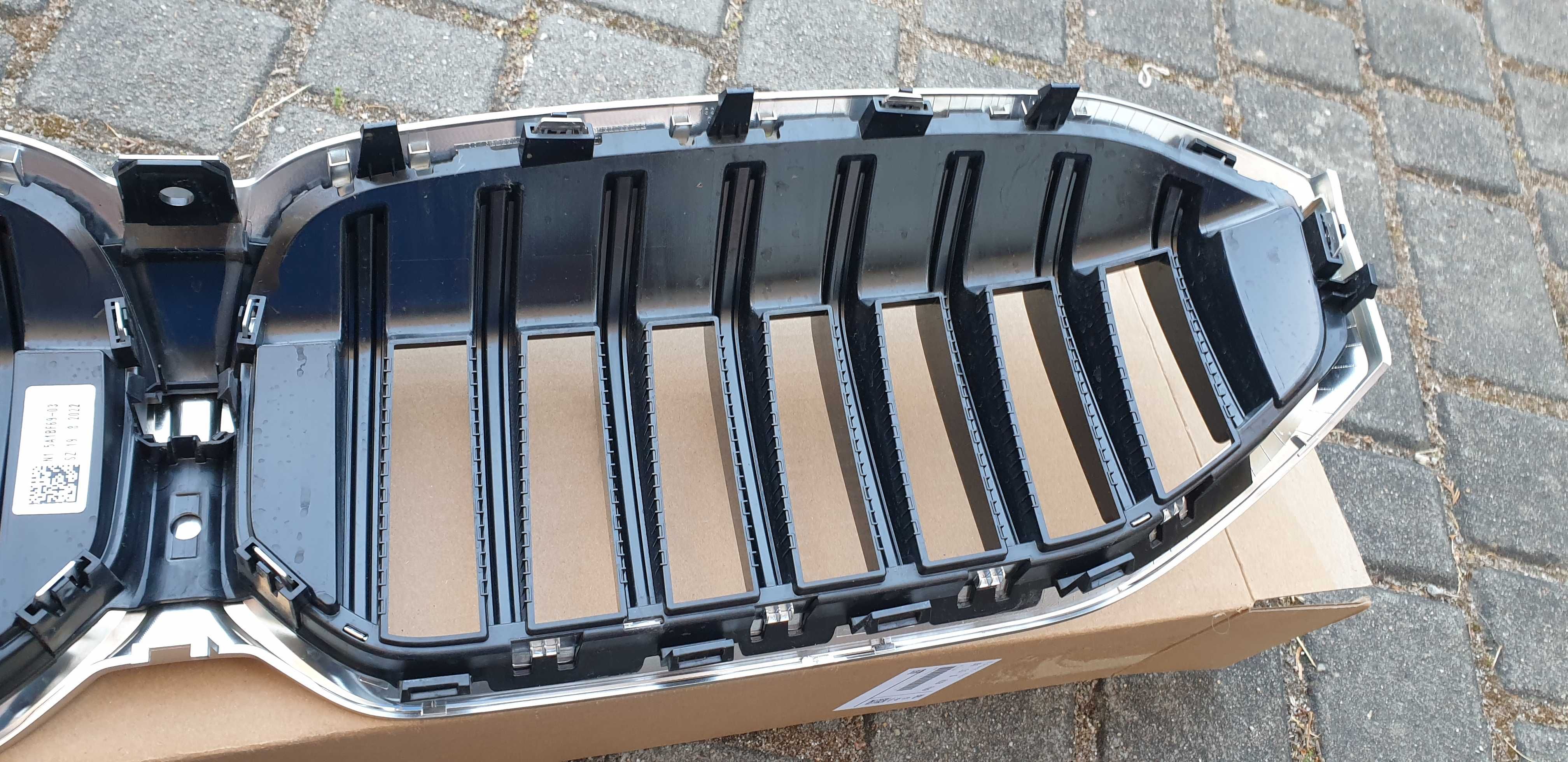 Nerki Grill Atrapa BMW 3 G20 G21 LCI - Satyna ORYGINAŁ NOWY*