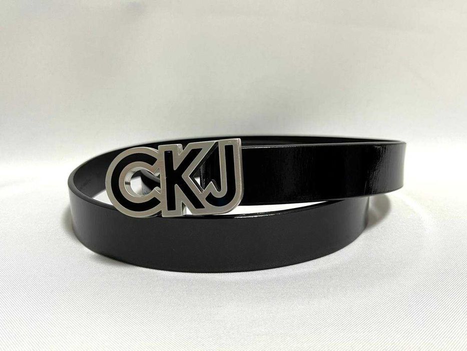 Кожаный ремень Calvin Klein Jeans Ремінь Шкіряний