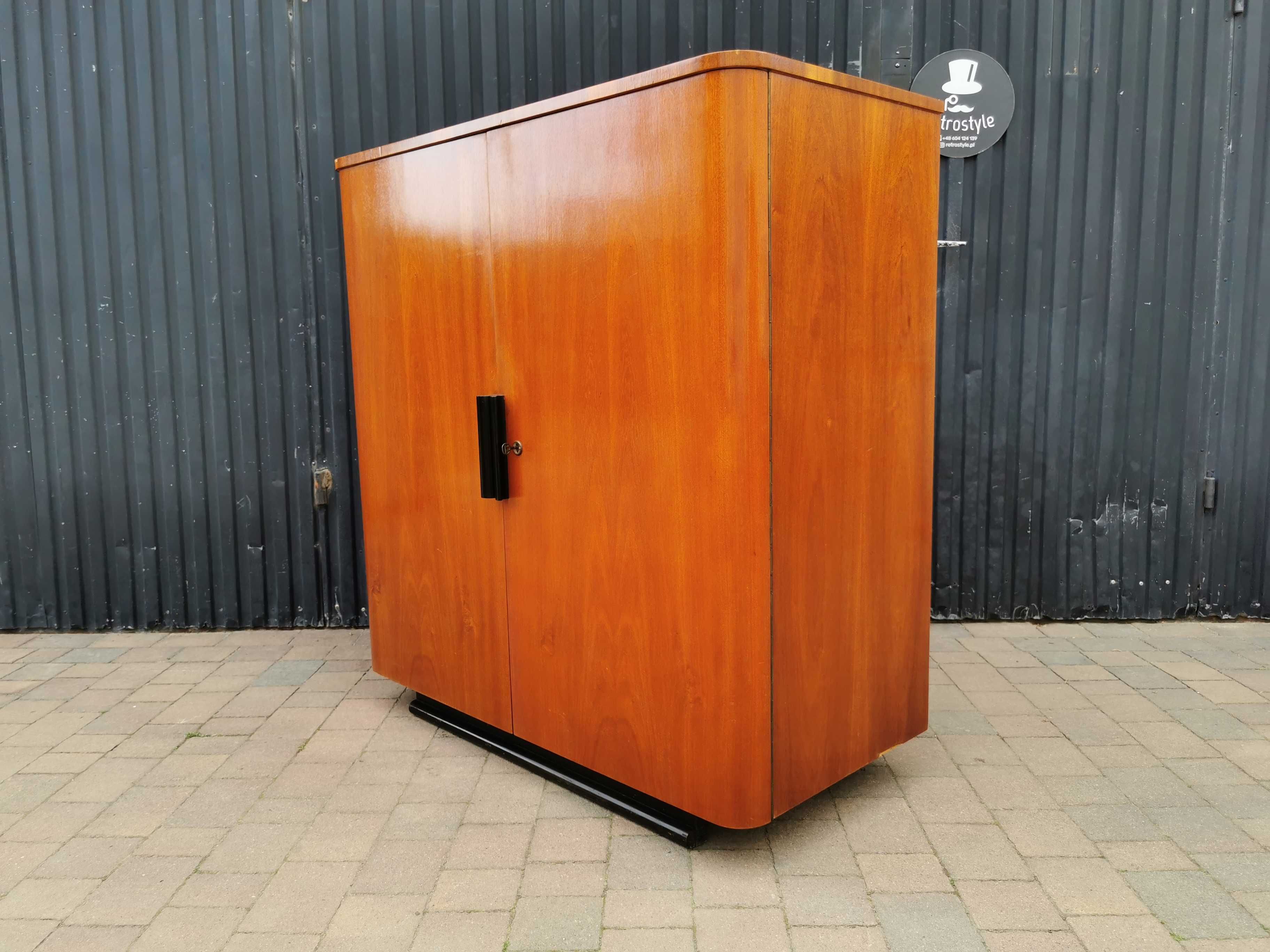 Bieliźniarka ART DECO proj. J. Halabala, Czechosłowacja '30-'50, Retro