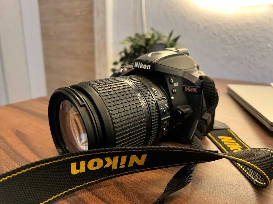 Aparat Nikon D5300 z obiektywem 18–105mm