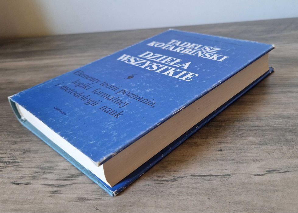 Elementy teorii poznania logiki formalnej i metodologii T. Kotarbiński