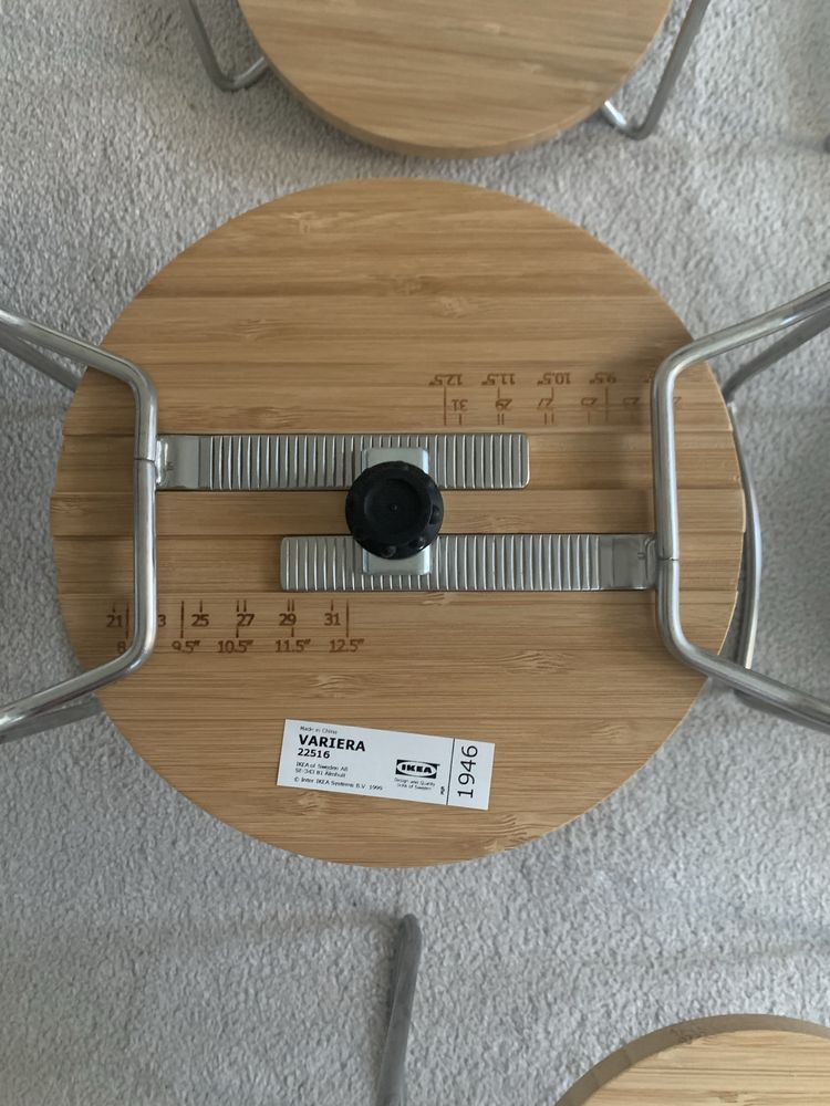 Ikea Variera komplet stojaków na talerze