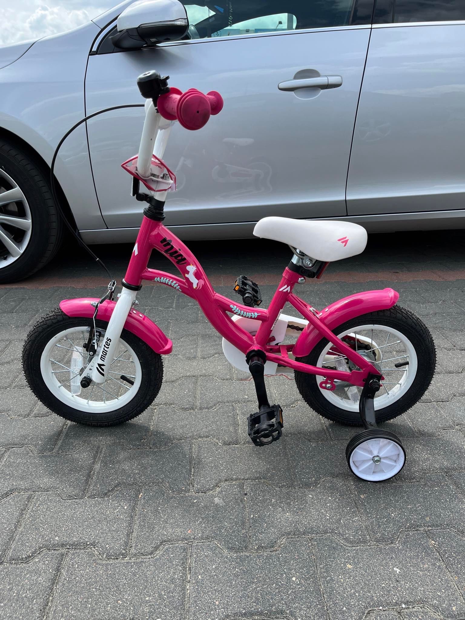 Rower dziecięcy - różowy