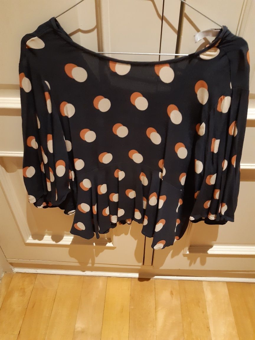 Camisa de manga curta preta