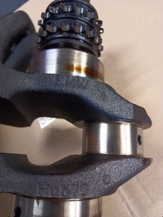 BMW wał korbowy M52B25 hub 78 E39 E46 325i 323i 523i 525i 1 vanos blok
