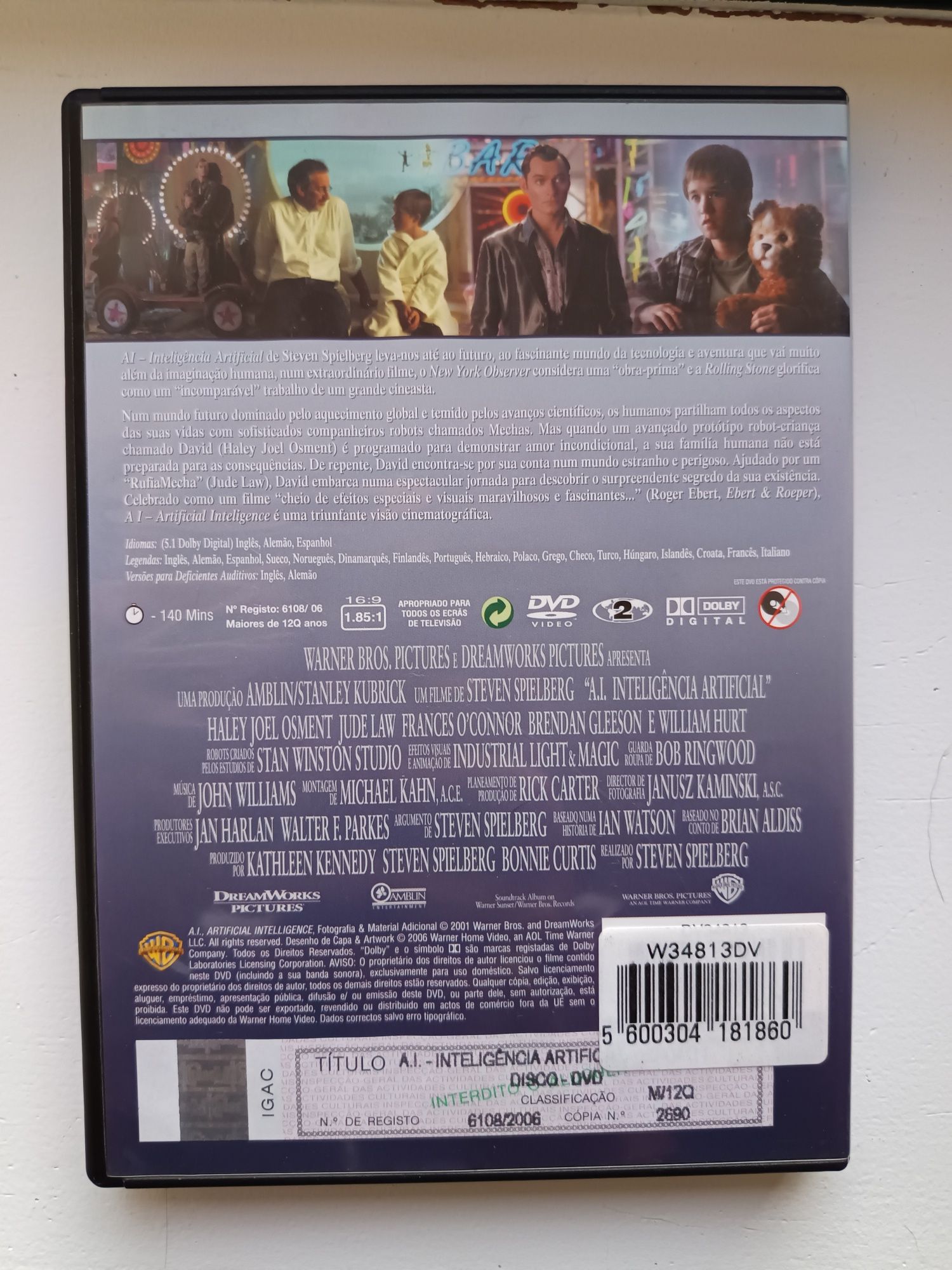 DVD inteligência artificial