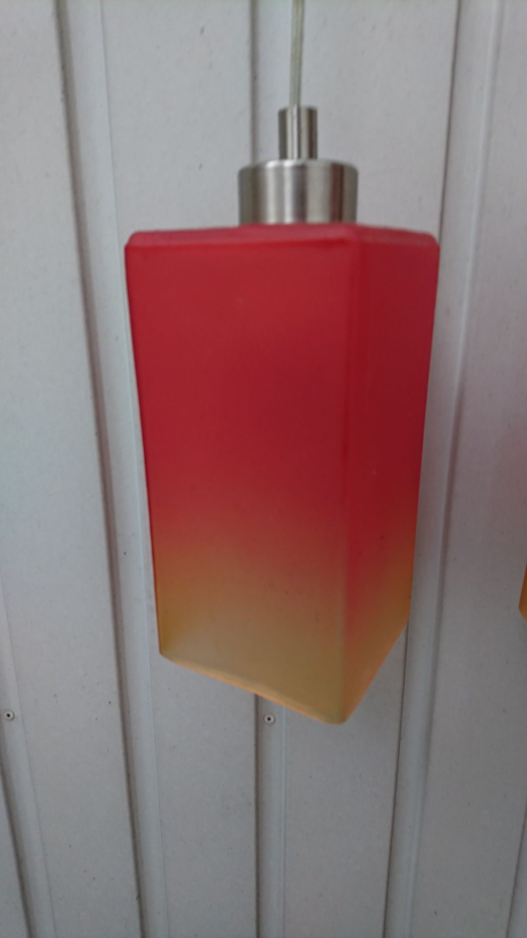 Lampa wisząca sufitowa 3 klosze duże gwinty