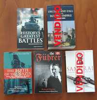 Livros Inglês - Hitler, 2.ª Guerra Mundial - NOVOS.