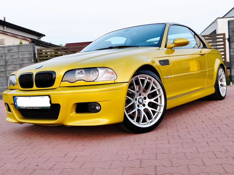 BMW M3 E46 M3 Cabrio Hardtop Nie Powtarzalna i Jedyna Zamiana
