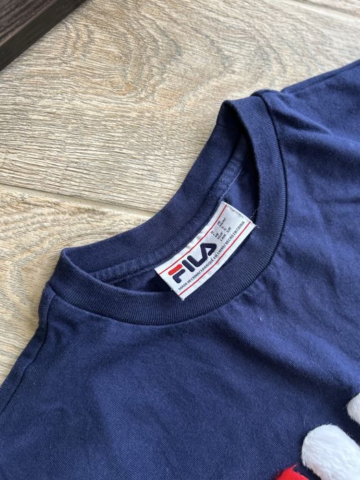 Футболка Fila з обємним логотипом