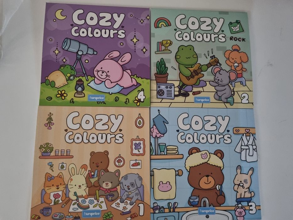 Cozy colour livro de colorir
