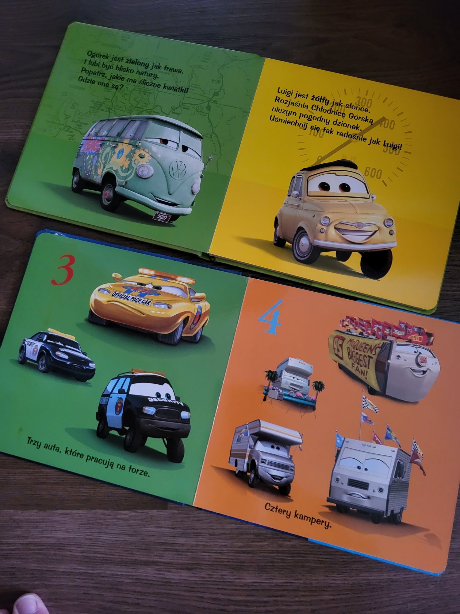 Książki dla dzieci Auta Pixar