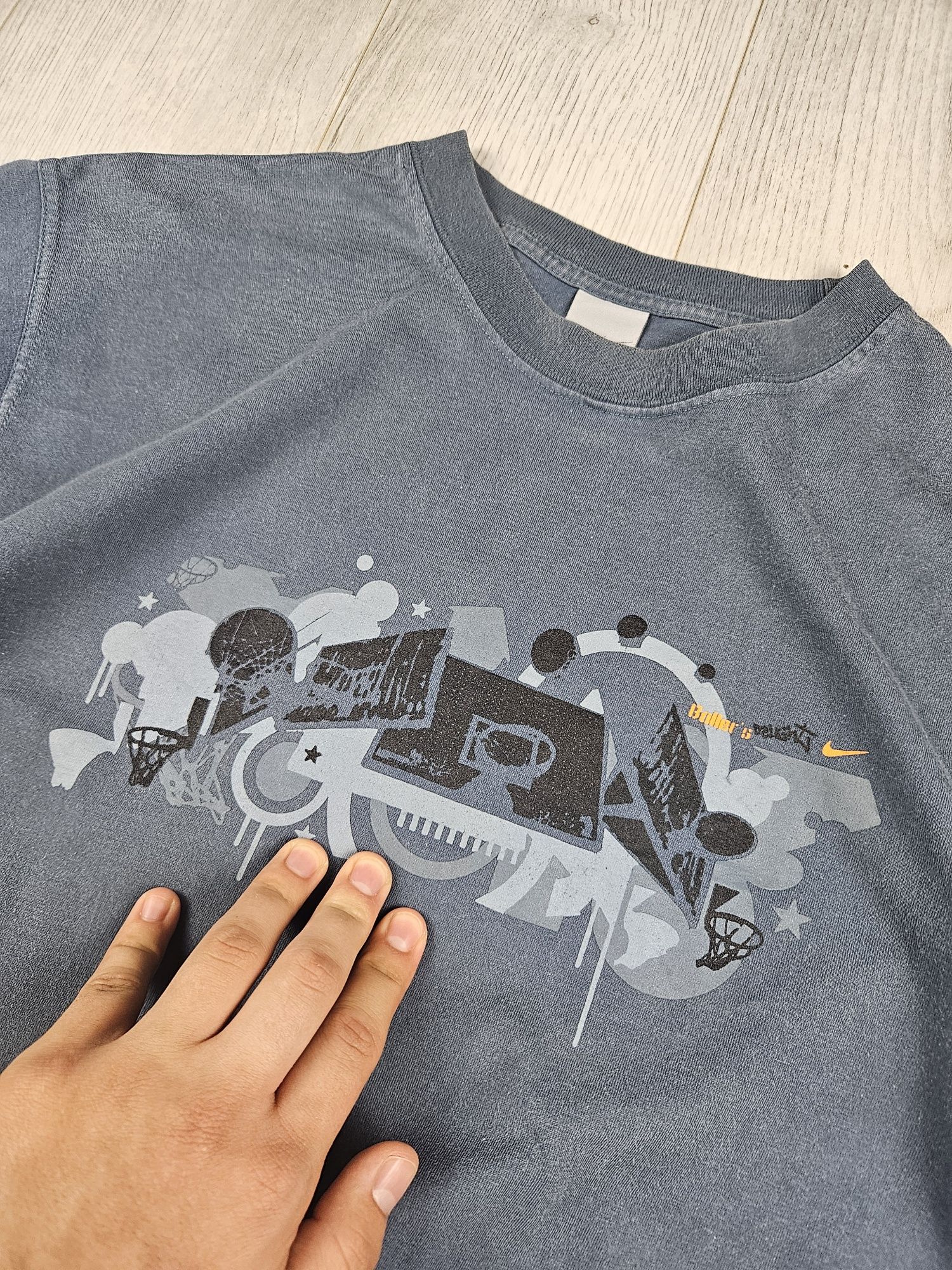 Vintage koszulka męska Nike 00s unisex swag RAP hiphop streetwear