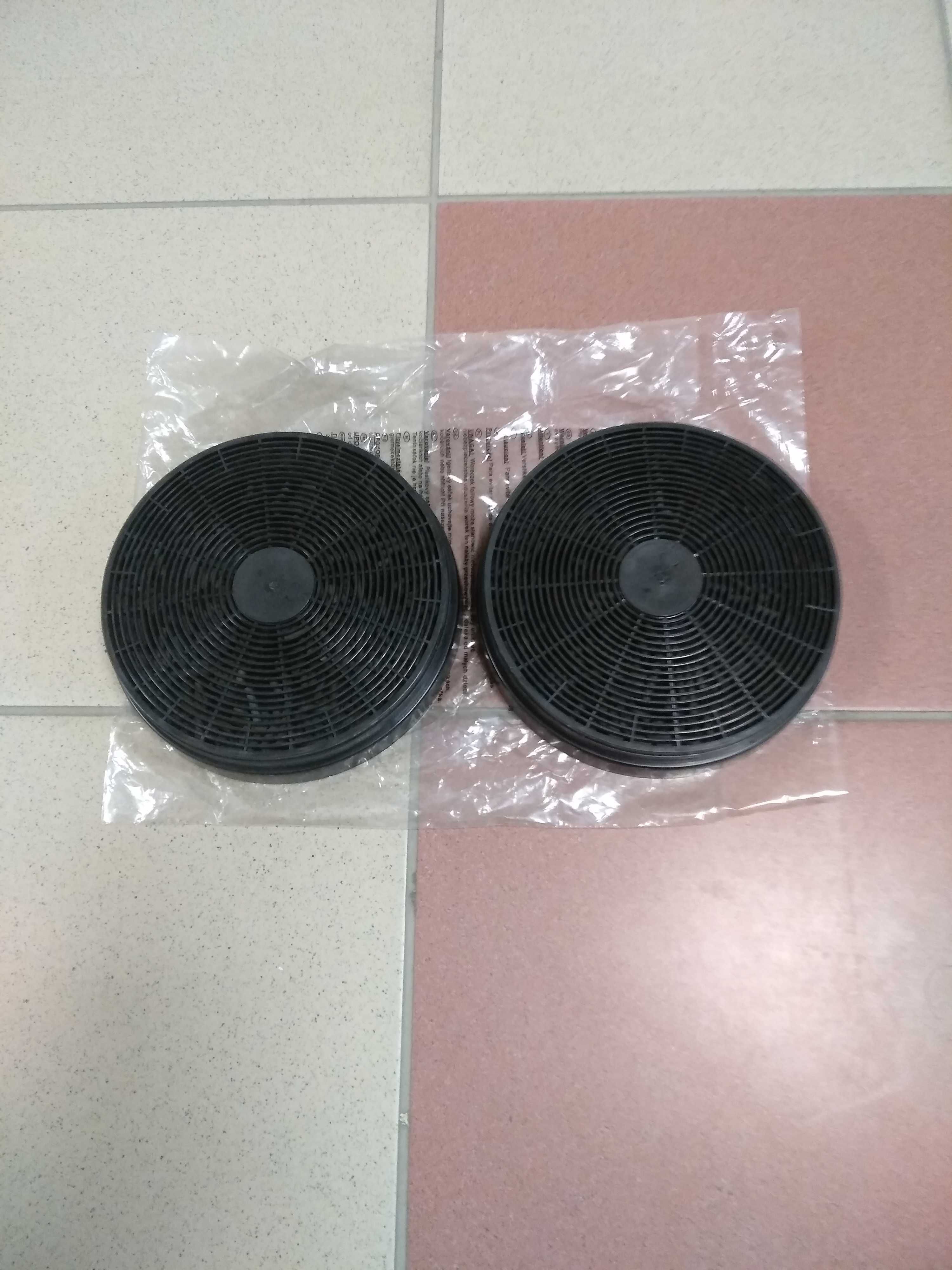 Dwa filtry wymienne węglowe do pochłaniacza kuchennego