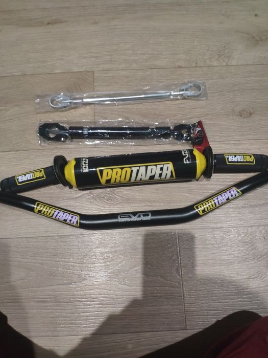 Руль на мотоцикл підсилений Evo ProTaper алюміній 28мм 22мм курки