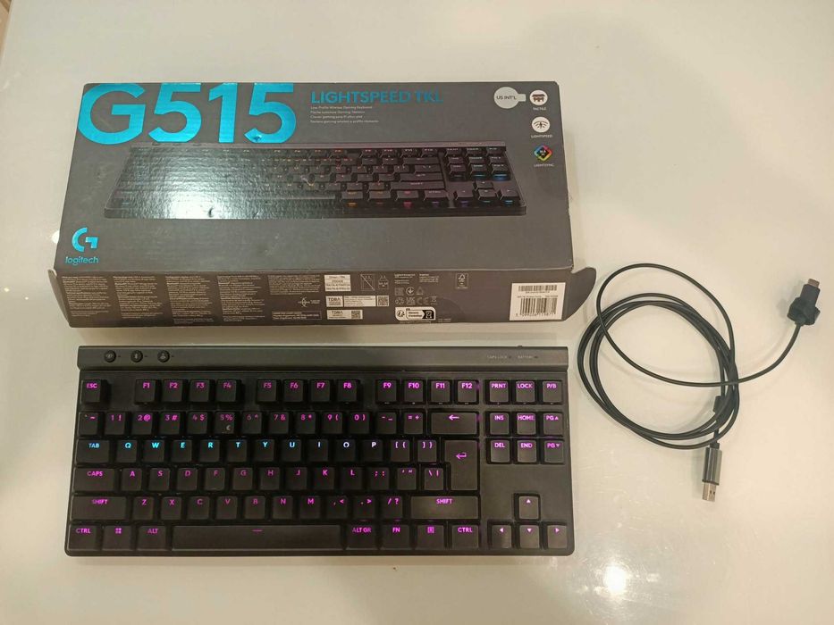 Klawiatura Logitech G515 TKL Lightspeed - FV VAT, 15 mies. gwarancji